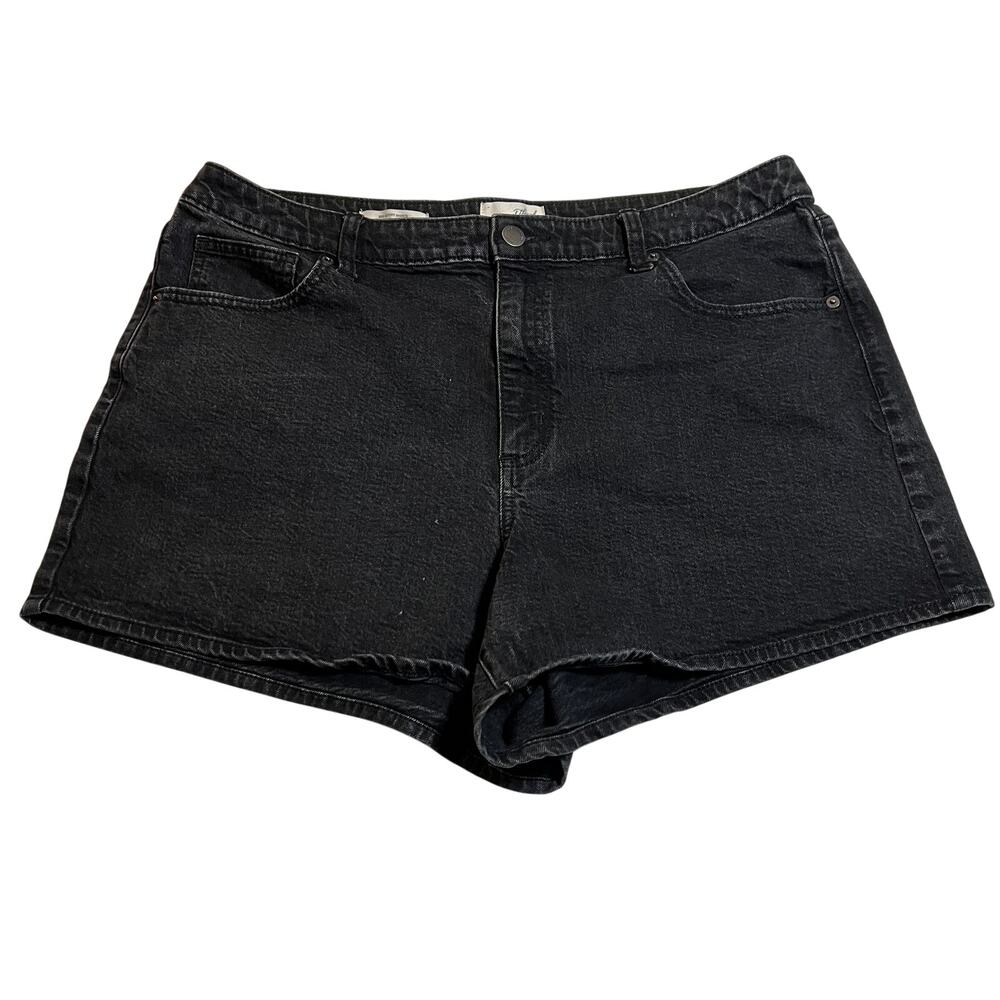 Universal Thread High Rise 90s Cutoff Denim Shorts Size 17R Casual Classic Plus